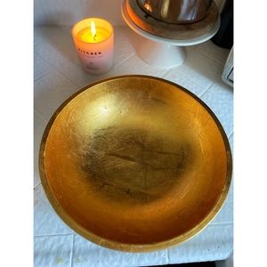 Beautiful Decorative Accent Gold Bowl